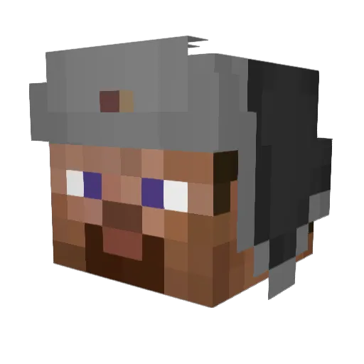 Idontknow_67 Minecraft avatar head, 3D render