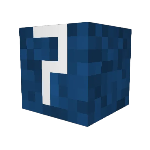 Idontknowyt Minecraft avatar head, 3D render