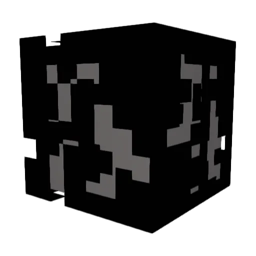 Idris00 Minecraft avatar head, 3D render