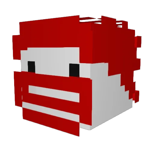 IeYaD_eG Minecraft avatar head, 3D render