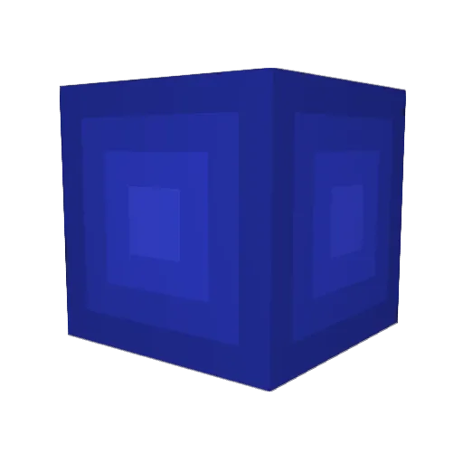 Ieeg Minecraft avatar head, 3D render
