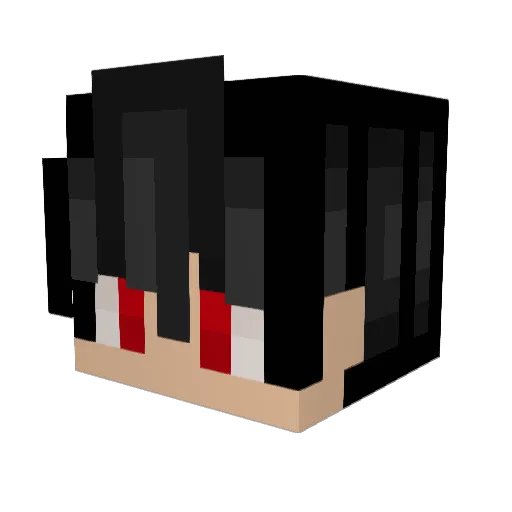 Iegend2 Minecraft avatar head, 3D render