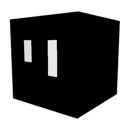Iewz Minecraft avatar head, 3D render