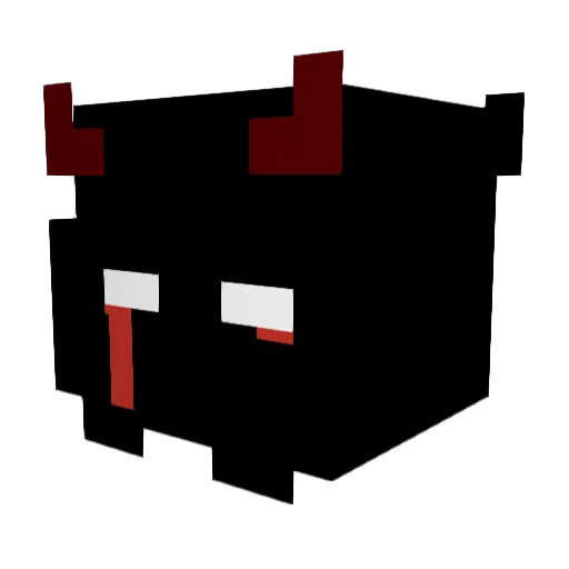 Ieze13 Minecraft avatar head, 3D render