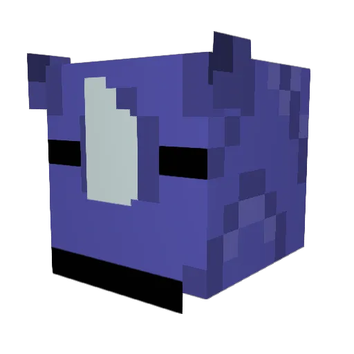 Iffy_Error Minecraft avatar head, 3D render