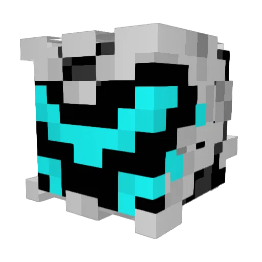 IfritAnubis Minecraft avatar head, 3D render