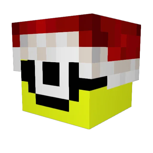 Igar126 Minecraft avatar head, 3D render