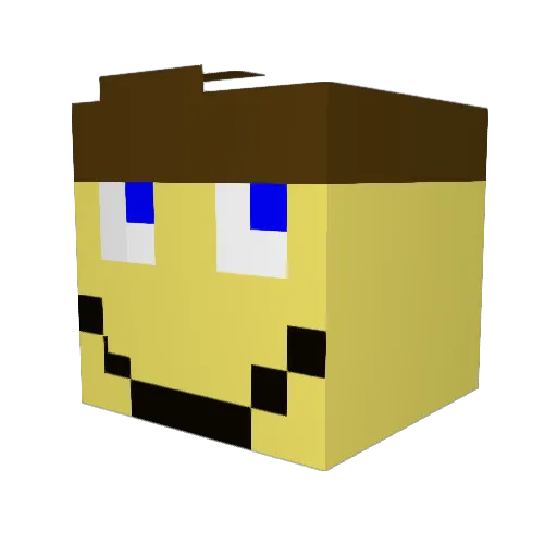 Iggy_Jim_jam Minecraft avatar head, 3D render