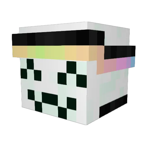 Ighor05 Minecraft avatar head, 3D render