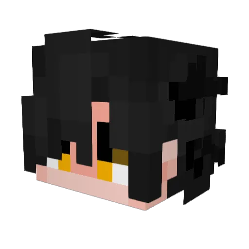 Ightst50 Minecraft avatar head, 3D render