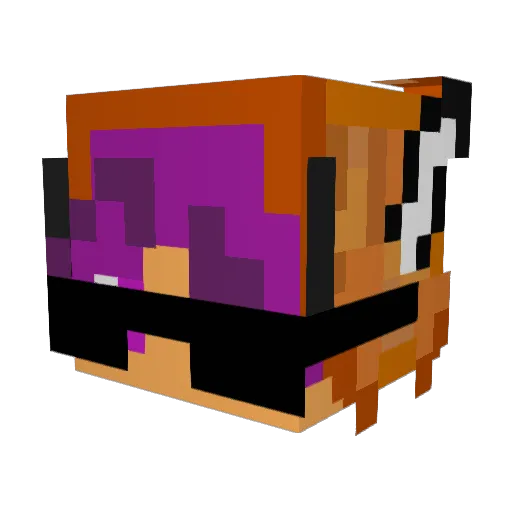 Igi_Prezes Minecraft avatar head, 3D render