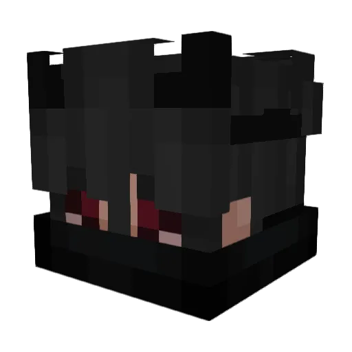 Igix25 Minecraft avatar head, 3D render