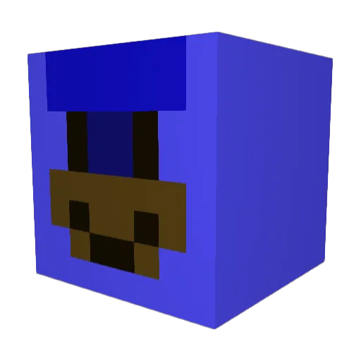 Iglemont Minecraft avatar head, 3D render