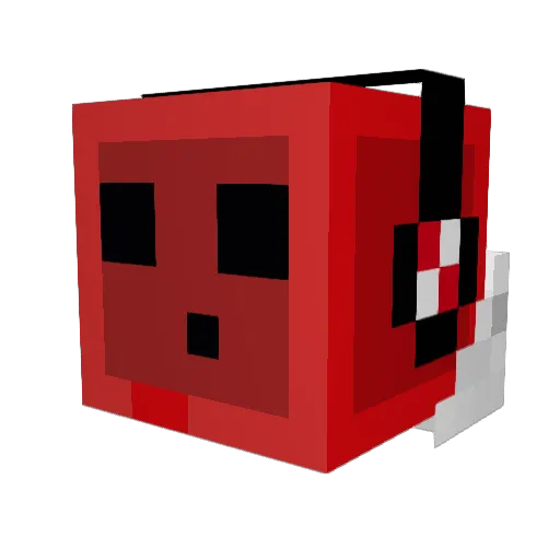 IgnCorbani Minecraft avatar head, 3D render