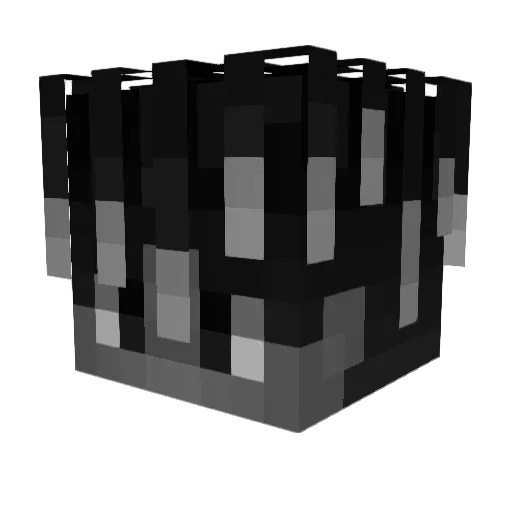 IgnDon Minecraft avatar head, 3D render