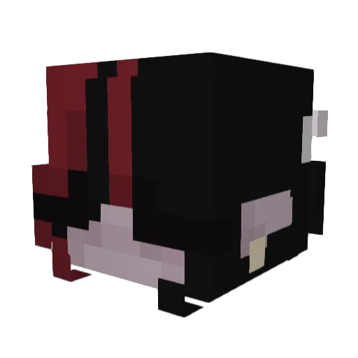 IgnJulie Minecraft avatar head, 3D render