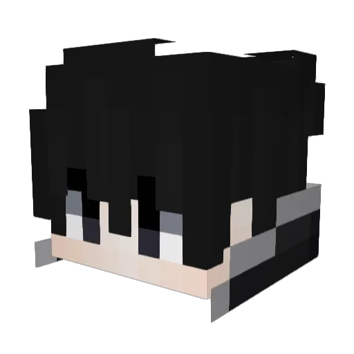 IgnaNormal Minecraft avatar head, 3D render