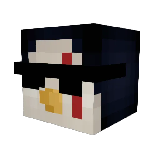 IgnacioAlonso10 Minecraft avatar head, 3D render