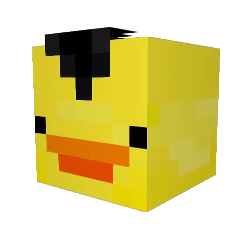 IgnacioSW1 Minecraft avatar head, 3D render