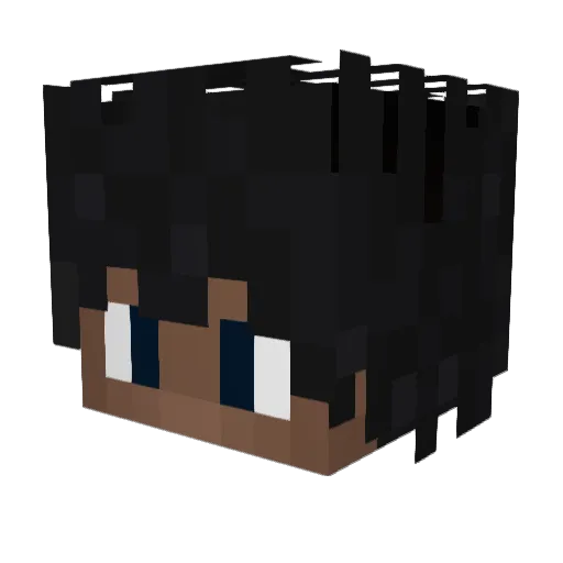 Ignatium7 Minecraft avatar head, 3D render