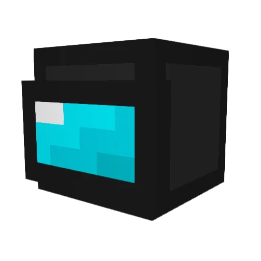 Ignbruh Minecraft avatar head, 3D render