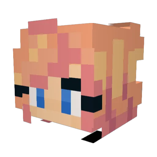 Ignis_Pons Minecraft avatar head, 3D render