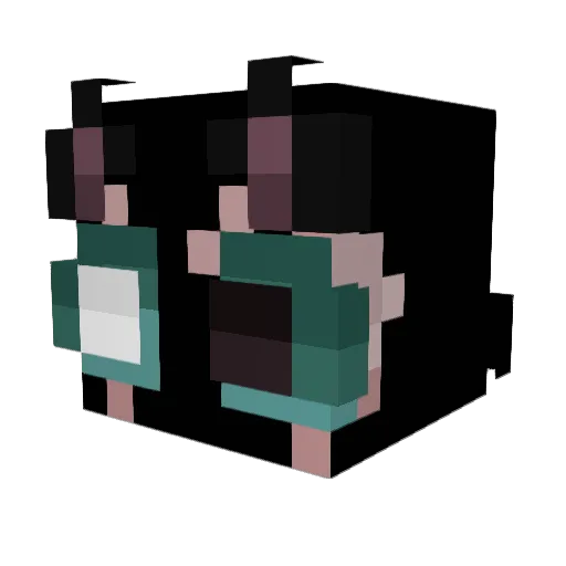 Ignis_Sc13nt14 Minecraft avatar head, 3D render