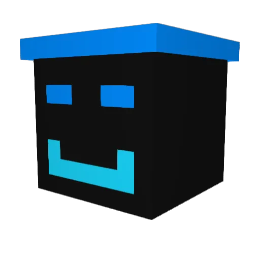 Ignoszek Minecraft avatar head, 3D render