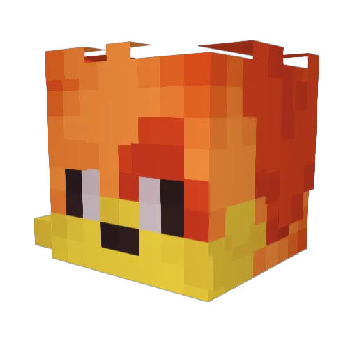 Igor125 Minecraft avatar head, 3D render