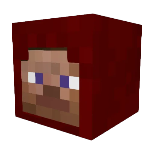 Igor2307 Minecraft avatar head, 3D render