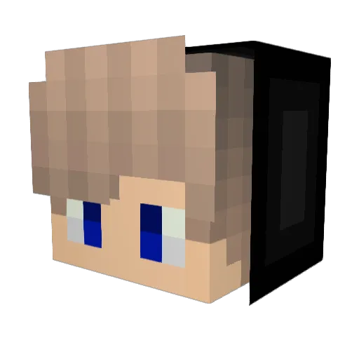Igor342 Minecraft avatar head, 3D render