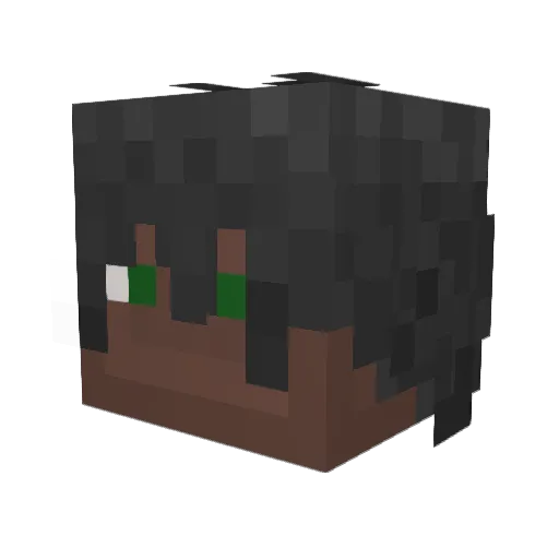IgorAugustoFM Minecraft avatar head, 3D render