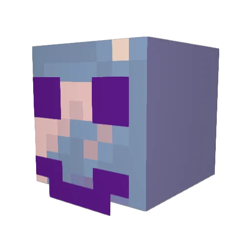 IgorShred69 Minecraft avatar head, 3D render