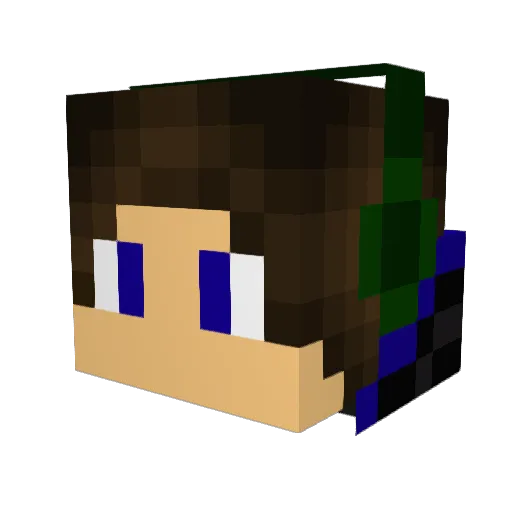 IgorSprot Minecraft avatar head, 3D render