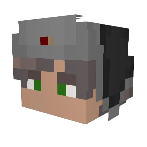 IgorekAlexander1 Minecraft avatar head, 3D render