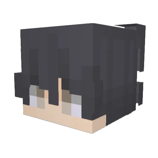 IgorekTomz Minecraft avatar head, 3D render
