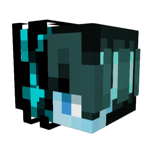 Igorex17x Minecraft avatar head, 3D render