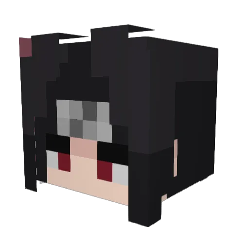 Igorinos Minecraft avatar head, 3D render
