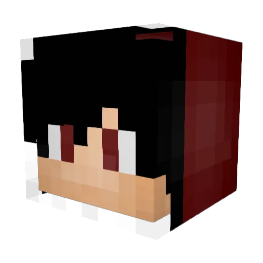 Igorrampazzo Minecraft avatar head, 3D render