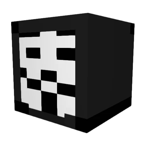 Igorspiderman Minecraft avatar head, 3D render