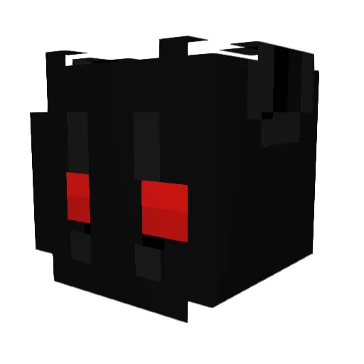 Ihatefly176 Minecraft avatar head, 3D render