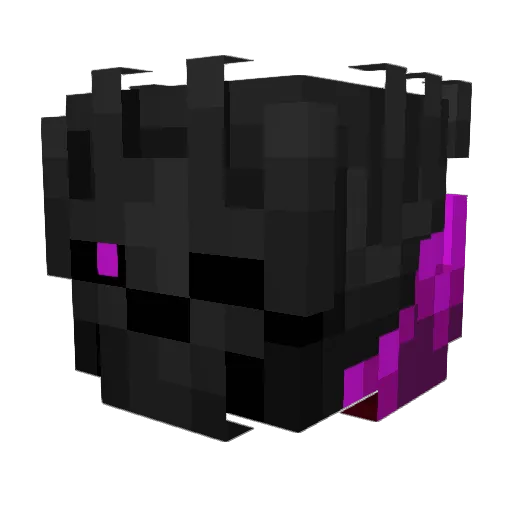 Ihu__ Minecraft avatar head, 3D render