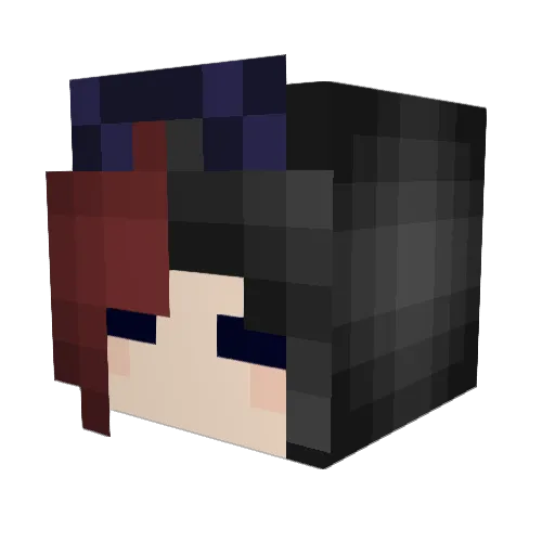 Minecraft-Avatar von IidentifyasaHoe: Kopf als 3D-Render