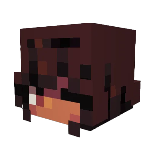 Iight09 Minecraft avatar head, 3D render