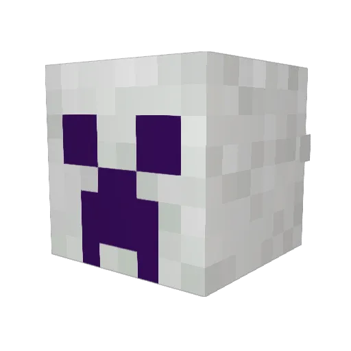 IjanOnly Minecraft avatar head, 3D render