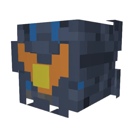 Ijcrafter Minecraft avatar head, 3D render