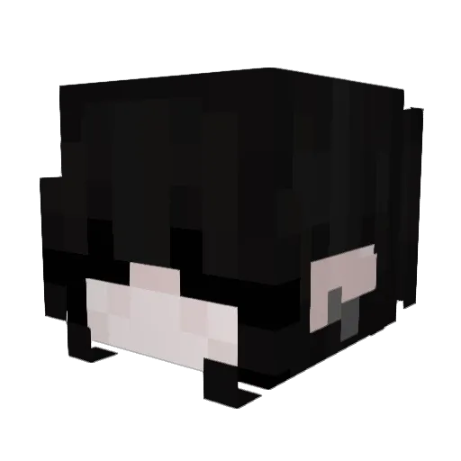 Ijeikel Minecraft avatar head, 3D render