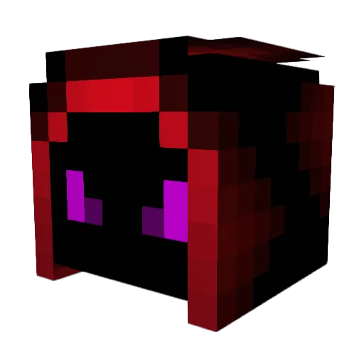 Ijjy Minecraft avatar head, 3D render