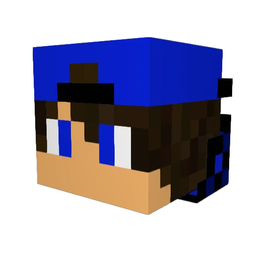 IkHeetThomas_NL Minecraft avatar head, 3D render