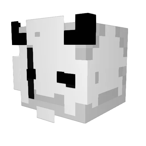 IkeaLimes Minecraft avatar head, 3D render